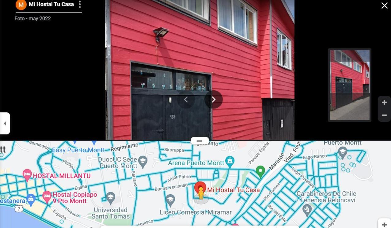 "Mi Hostal Tu Casa" Hostal Familiar Solo Empresas, Turistas Y Viajeros Espacio Para Bicicletas Y Motos 蒙特港 外观 照片